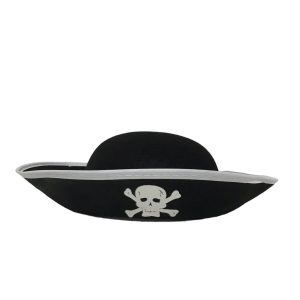 Gorro pirata para niños (19 cm de diametro) x1