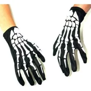 Guantes Huesos (Par) x1