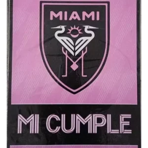 Afiche Feliz Cumple Inter Miami x1
