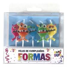 Kit de Velas "Monstruos" x1