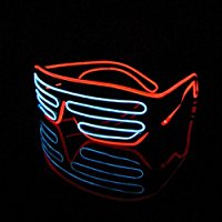 Lentes Roboticos Flogger luminosos x1