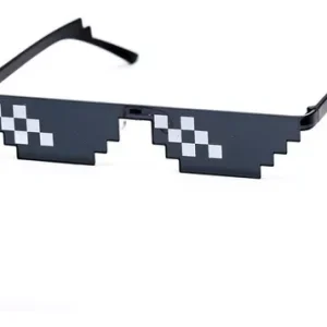 Lentes Pixel Thug Negro X1