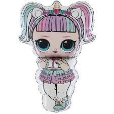Globo Silueta Lol Unicornio De 80 cm  x1