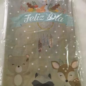 Mantel de Animalitos del Bosque x1