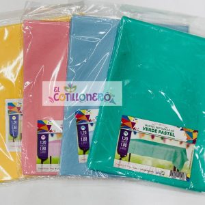 Mantel Friselina Colores Pastel ( 1,80 x 1,20 cm)
