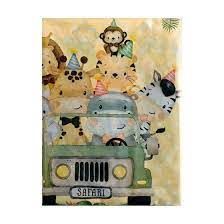 Mantel de Safari (animalitos) x1