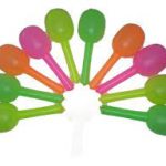 Maracas Redondas Fluo x10