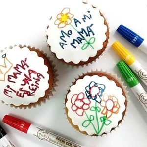 Marcadores Comestibles de Colores x6