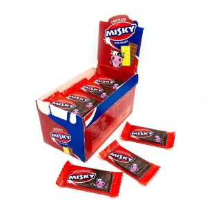 Caja de Chocolate Misky Negro 8 gr. x20