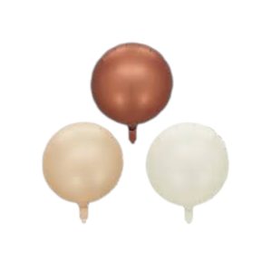Globo Redondo Nude 18" x1
