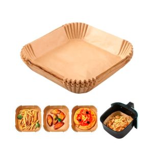 Air Fryer Revestimiento de papel Rectangular desechable 50pcs x1