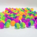 Pelotitas Saltarinas Bi Color Fluo x 10