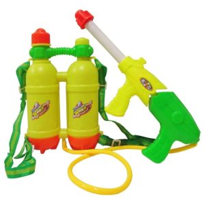 Lanza Agua Mochila Doble Tanque Recargable x1