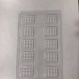 Placa Para Tableta Chocolate Mini x1