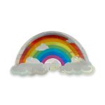 Platos Con Forma De Arcoiris x 6