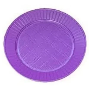 Platos Descartables Violeta chico x 48