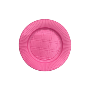 Platos Descartables Fucsia chico x 48