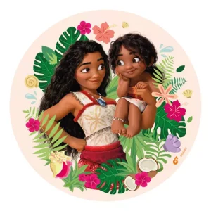 Plato Descartable Moana 2 x8