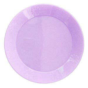 Platos plasticos Redondos colores pastel x10 - Imagen 5