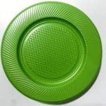 Platos Descartable Verde chico x 48