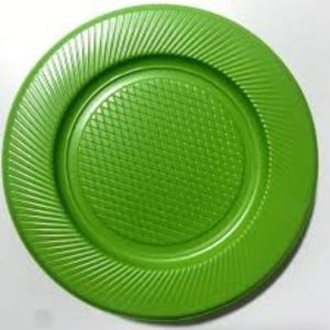 Platos Descartable Verde chico x 48