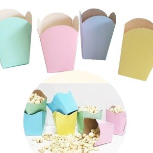 Porta Pochoclo Pastel x 10