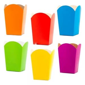 Porta Pochoclo Colores x10