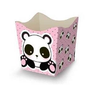 Porta Pochoclo de Panda x10