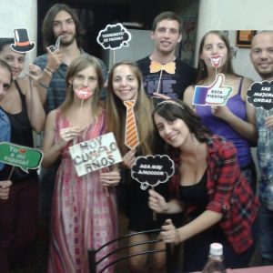 Photo booth props de feliz cumple x 7 - Imagen 3