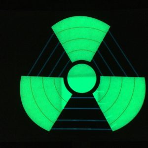 Panel radioactivo x1- Pilas incluidas