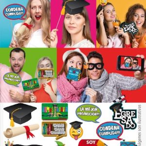 Photo prop egresados x 12