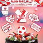 accesorios para torta de river x 6