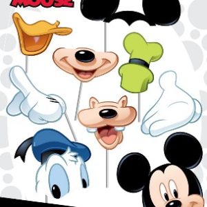 photo booth props de mickey x 8