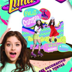 accesorios para torta de soy luna x 6
