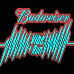 Panel audioritmico "budweiser"