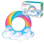 Salvavidas aro inflable rainbow x 1