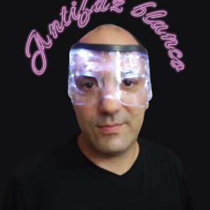 Antifaz Luminoso Futurista x1 - Imagen 3