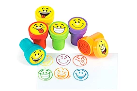 Sellos Emojis (Caritas) Surtidos x1