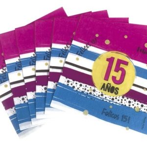 Servilletas Mis 15 Años x 20