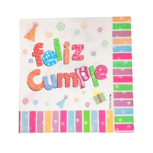Servilleta Feliz Cumple x20