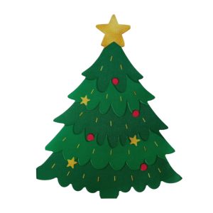 Servilleta de papel forma Pino navidad x 12