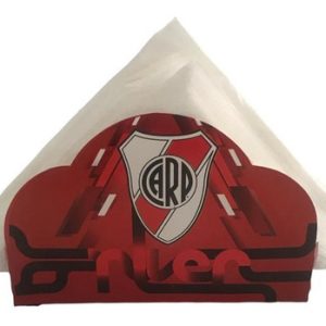 Servilletero de River Plate x1
