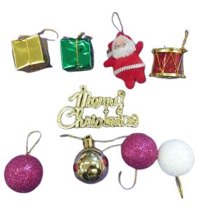 Adornitos para árbol x 9pcs