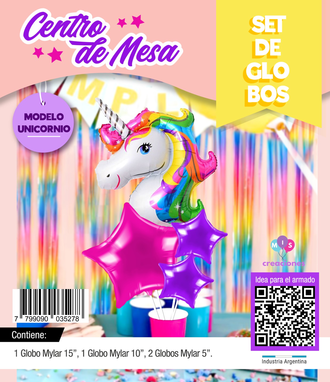 Set para armar centros de mesa