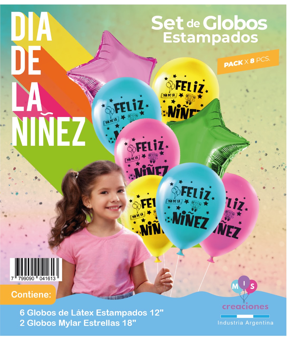 Set de globos día del niño