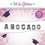 Set de globos frase  Abogado