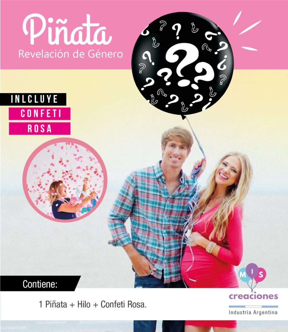 Piñata revelacion de sexo
