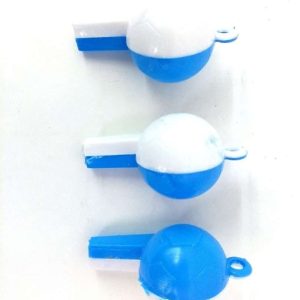 Pito Pelota Celeste Y Blanco x 6