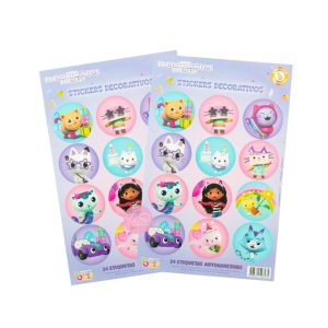 Stickers De "gabby's doll"2 Planchas x12