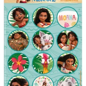 Sticker "Moana 2" 2 planchasx12